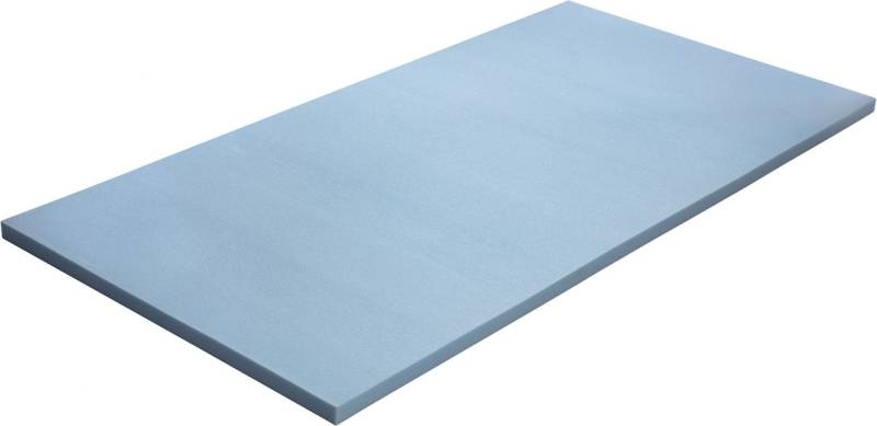 Nerapur Schaumstoffzuschnitt blau 100 x 200 cm. 50 mm hoch von nerapur