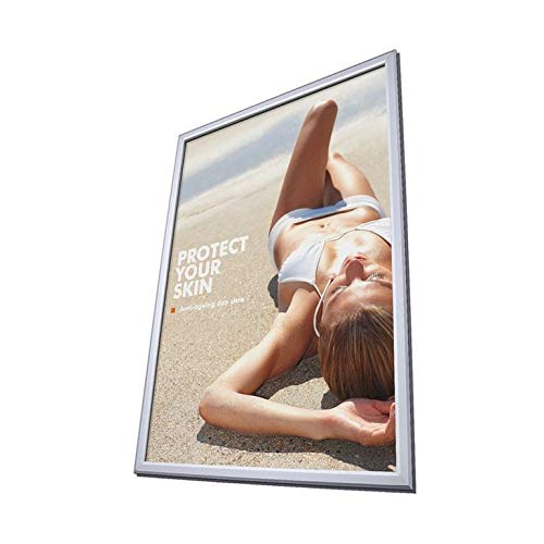 Fenster-Klapprahmen beidseitig 70x100cm 25mm Rahmen Alu Bilderrahmen Plakat von net-xpress