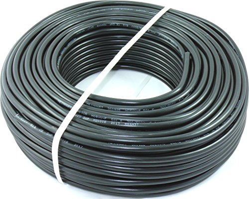 PVC Schlauchleitung H05VV-F 5G1,5 5x1,5 Schwarz 40m von netbote24