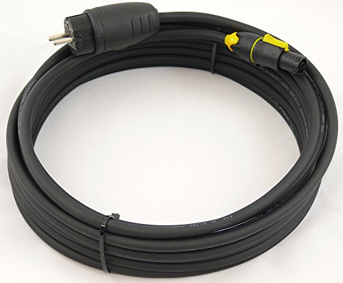 netbote24 TRUE1 Power In Schuko Netzkabel/Startkabel H07RN-F 3G1,5 3x1,5 mm² Gummileitung 5m von netbote24