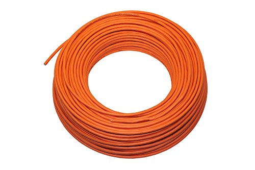 netbote24 100 m Verlegekabel LAN-Kabel Cat7 FACAB dataline 1000 MHz STP Orange von netbote24