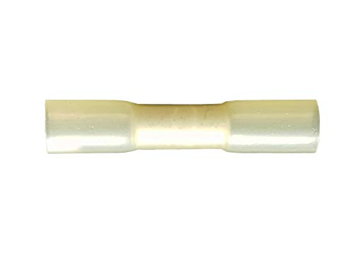 10 x Crimpverbinder 4-6 mm² (gelb) Stoßverbinder m. Schrumpfschlauch wasserdicht von NETPROSHOP