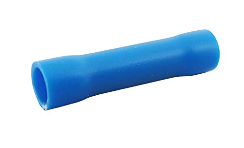 100 x Stoßverbinder Quetschverbinder 1,5-2,5mm² blau von NETPROSHOP