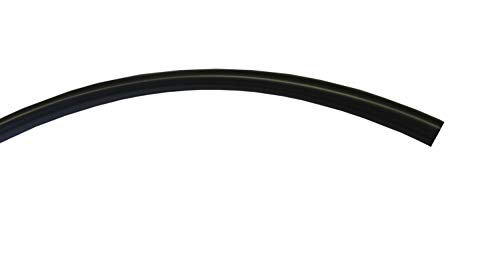 netproshop Isolierschlauch schwarz 1,5mm bis 20mm DM Weich-PVC Menge bitte wählen, Größe:3.0 x 0.57mm, Menge:2 Meter von NETPROSHOP