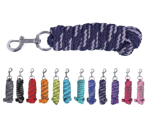 NETPROSHOP Anbindestrick Pferde Führstrick mit Karabinerhaken 2 Meter, Farbe:Dunkelblau NETPROSHOP Anbindestrick Pferde Führstrick mit Karabinerhaken 2 Meter, Farbe:Dunkelblau von NETPROSHOP