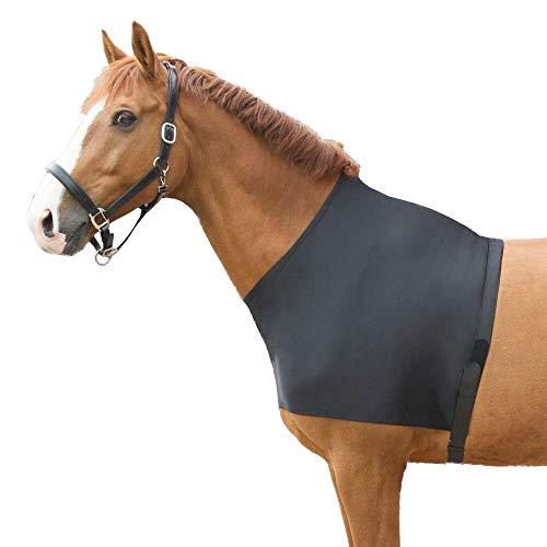 netproshop Elasthan Brustschutz/Schulterschutz, Verhindert das Reiben von Pferdedecken Gr. S/M/L/XL, Auswahl:M von netproshop