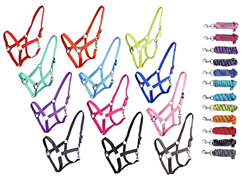 NETPROSHOP Halfter ODER Führstrick Einfarbig für Ihre Lieblinge Mini Shetty bis XL Full, Groesse:Strick, Farbe:Anthrazit NETPROSHOP Halfter ODER Führstrick Einfarbig für Ihre Lieblinge Mini Shetty bis XL Full, Groesse:Strick, Farbe:Anthrazit von NETPROSHOP