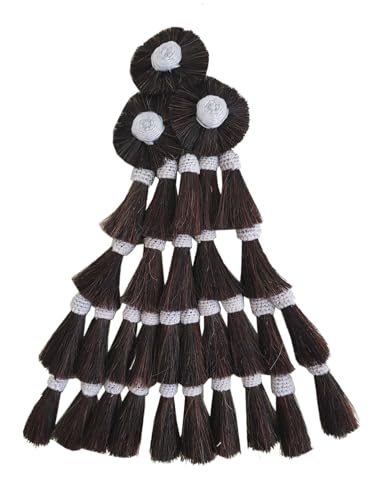 NETPROSHOP Spanische Mosquero aus Rosshaar für Stirnriemen, Auswahl:Dunkelbraun NETPROSHOP Spanische Mosquero aus Rosshaar für Stirnriemen, Auswahl:Dunkelbraun von NETPROSHOP