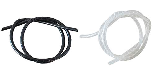 netproshop Spiralschlauch 1,5-10mm Auswahl (10 Meter), Farbe:schwarz von NETPROSHOP