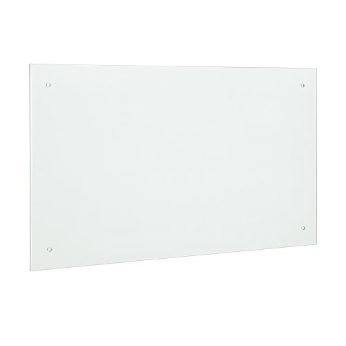 [neu.Haus] Glas Küchenrückwand/Spritzschutz (70x50cm) - Mattglas - Fliesenspiegel inkl. Befestigungsmaterial von Neuhaus