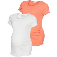 Neun Monate Umstandsshirt "2er Pack Schwangerschafts-Shirts", (Packung, 2 tlg.), T-Shirts für Schwangerschaft und danach Neun Monate Umstandsshirt "2er Pack Schwangerschafts-Shirts", (Packung, 2 tlg.), T-Shirts für Schwangerschaft und danach von neun monate
