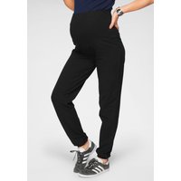 Neun Monate Umstandssweathose "Sweatshose mit Bund", mit breitem Rippenbündchen von neun monate