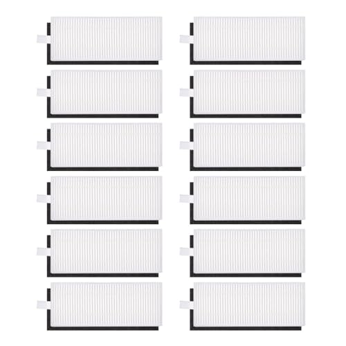 Neutop Ersatz-HEPA-Filter, kompatibel mit Ecovacs Deebot OZMO U2, U2 Pro, DGN22, Roboter-Staubsauger-Teile-Zubehör, 12 Stück von neutop