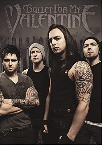 BULLET FOR MY VALENTINE FLAGGE / FAHNE / POSTERFLAGGE BANDPICTURE von Heart Rock