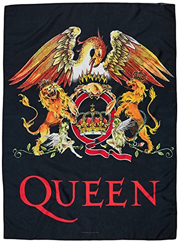 Queen Poster classic Crest logo Nue offiziell Textile 75cm x 110cm von Heart Rock