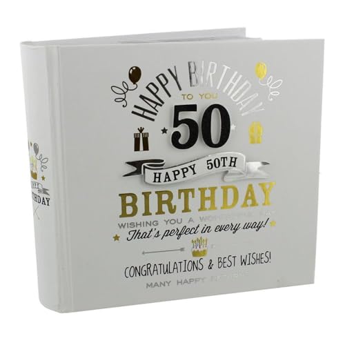Signography Fotoalbum Fotoalbum für 50. Geburtstag 4 10 x 15 cm Signography Fotoalbum Fotoalbum für 50. Geburtstag 4 10 x 15 cm von Widdop and Co