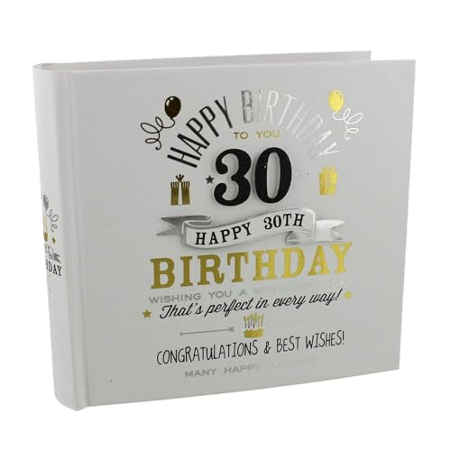 new item Signography FL29930 Fotoalbum für 30. Geburtstag, 10 x 15 cm von Widdop and Co