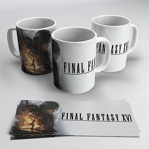 newseny Final Fantasy XVI Tasse - Merch für Fans der Final Fantasy-Saga | Keramik 355 ml von newseny