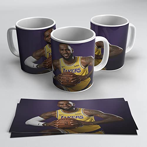 newseny Lebron James Tasse für NBA Fans (Lebron James Spieler-Kollektion), 320 ml (Lebron-Fond) von newseny