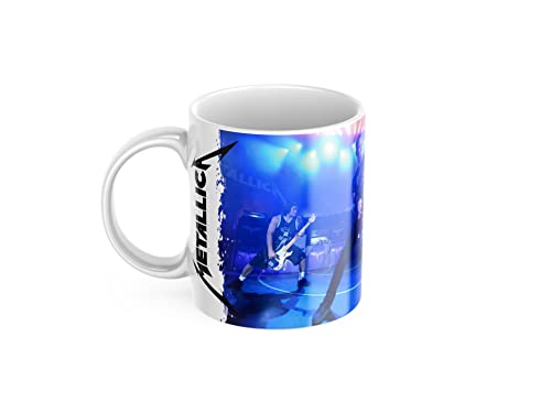 newseny Tasse für Rocker und Fans von Rockband Metallica | Keramik 350 ml (Geschenk Heavy Metal) (Doppelname) von newseny