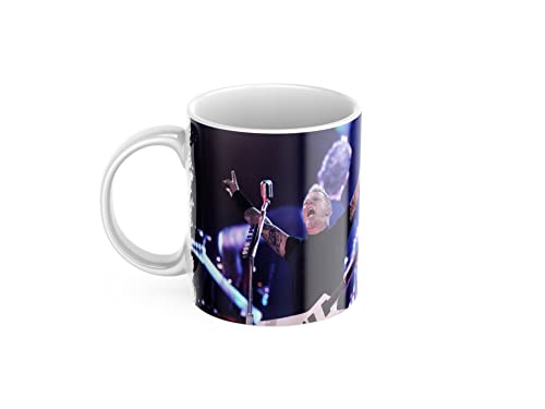 newseny Tasse für Rocker und Fans von Rockband Metallica | Keramik 350 ml (Geschenk Heavy Metal) (Konzert Metallica Name) von newseny