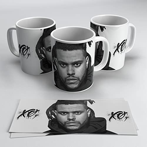 newseny The Weeknd Tasse mit Logo für Sänger Abel Makkonen Fans, Merch The Weeknd, Keramik, 350 ml von newseny