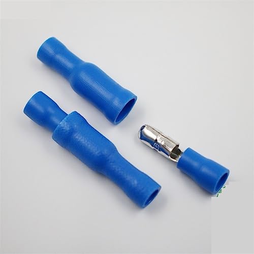 50 Stücke Blau Männlich Weiblich Kugel Isolierte Stecker Crimp Terminals Verdrahtung Kabel Stecker FRD2-156 FRD2.5-156 MPD2-156 MPD2.5-156 von nezih