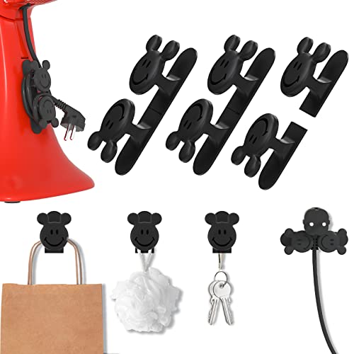 3 Stücke Kabel Organizer für Geräte - Kitchen Cable Organiser Kabelaufwickler für Küchenmixer Kabelclip Selbstklebend Kabelhalter Kabelaufwicklung für Küchengeräte Mixer Reiskocher Air Fryer, Stil 2 von nicekool