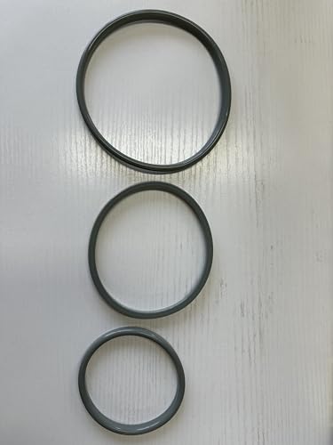 nicelock Lebensmittelbehälter aus Edelstahl Silikonring 750+ 450+ 200 ml von nicelock
