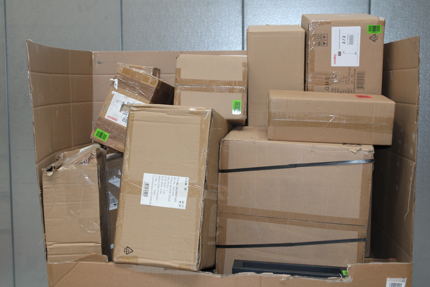 UNGEPRÜFTER Restposten Retourenware Konvolut Lampe Leuchte LED Deckenleuchte 64x von nicht zutreffend