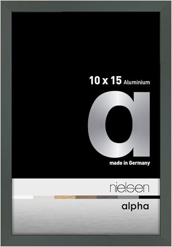 nielsen Aluminium Bilderrahmen Alpha, 10x15 cm, Platin von nielsen