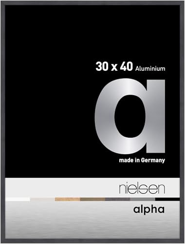 nielsen Aluminium Bilderrahmen Alpha, 30x40 cm, Grau von nielsen