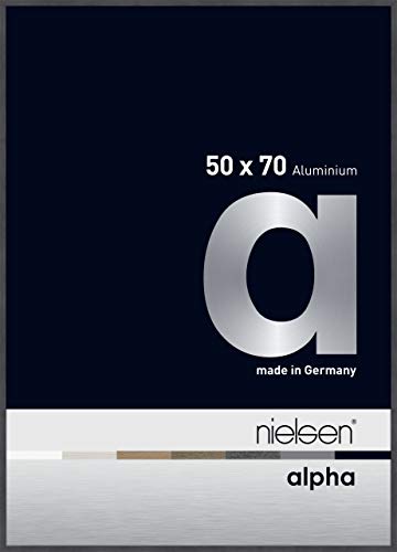 nielsen Aluminium Bilderrahmen Alpha, 50x70 cm, Grau von nielsen