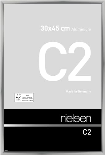 nielsen Aluminium Bilderrahmen C2, 30x45 cm, Silber von nielsen