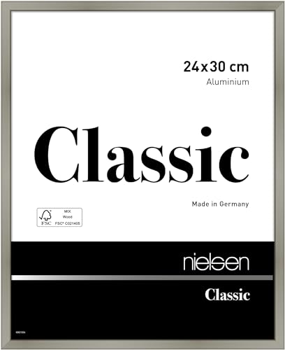 nielsen Aluminium Bilderrahmen Classic, 24x30 cm, Champagner von nielsen
