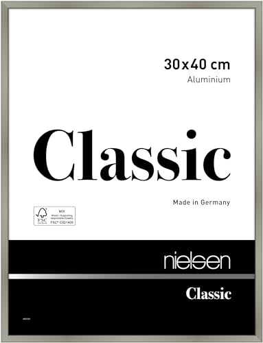 nielsen Aluminium Bilderrahmen Classic, 30x40 cm, Champagner von nielsen