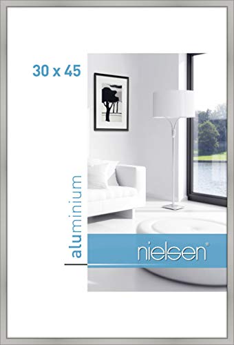 nielsen Aluminium Bilderrahmen Classic, 30x45 cm, Silber Matt von nielsen