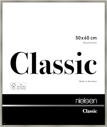 nielsen Aluminium Bilderrahmen Classic, 50x60 cm, Champagner von nielsen