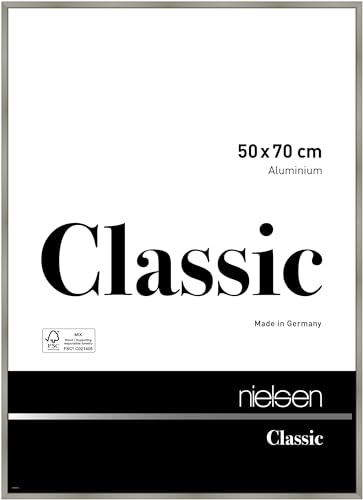 nielsen Aluminium Bilderrahmen Classic, 50x70 cm, Champagner von nielsen
