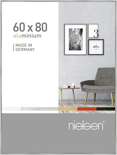 nielsen Aluminium Bilderrahmen Pixel, 60x80 cm, Silber von nielsen