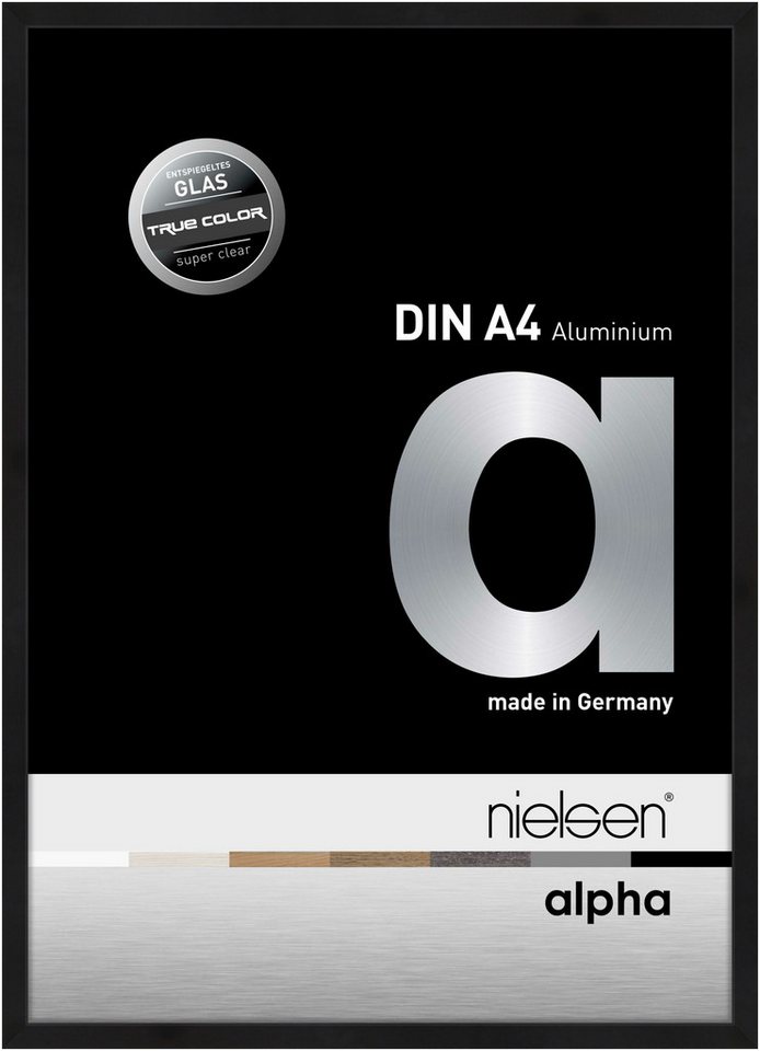 nielsen Bilderrahmen Alpha mit entspiegeltem Glas True Colour, (1 St) nielsen Bilderrahmen Alpha mit entspiegeltem Glas True Colour, (1 St) von nielsen