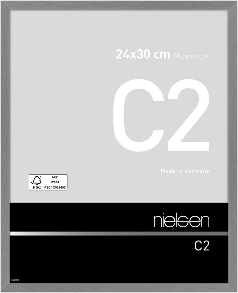nielsen Bilderrahmen C2 mit Echtglas, (1 St) von nielsen