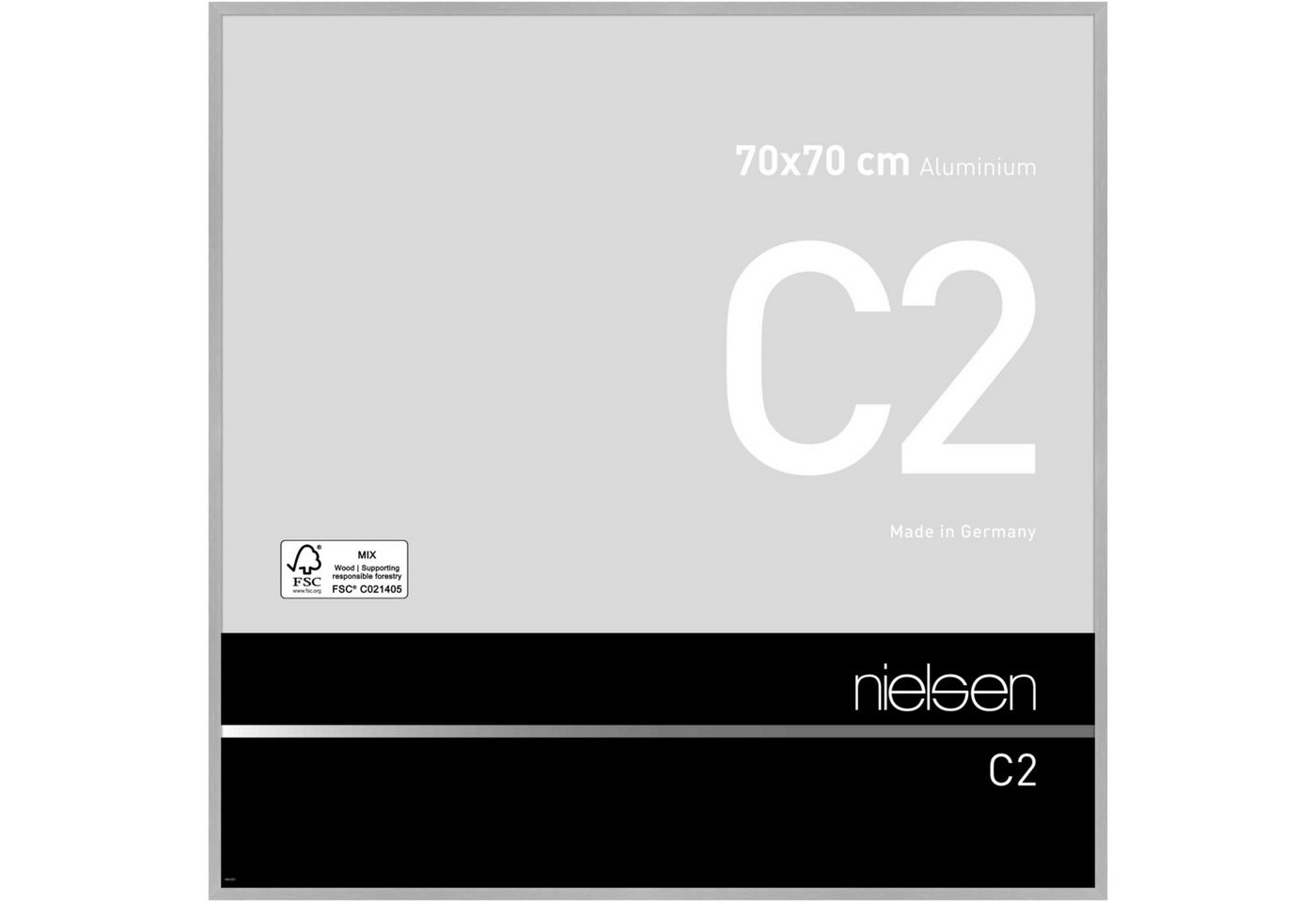 nielsen Bilderrahmen C2 mit Echtglas, (1 St) nielsen Bilderrahmen C2 mit Echtglas, (1 St) von nielsen
