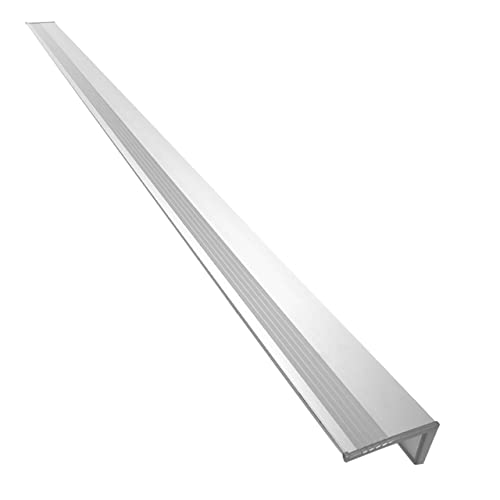 nielsen Designboard aus Aluminium 150 cm, Silber matt, Regal, Ablage, Schweberegal für Wohnzimmer, Küche, Flur, Schlafzimmer, Badezimmer inkl. Montagematerial von nielsen