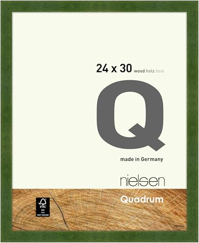 nielsen Holz Bilderrahmen Quadrum, 24x30 cm, Grün von nielsen