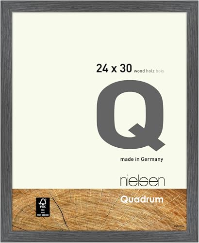 nielsen Holz Bilderrahmen Quadrum, 24x30 cm, Taubengrau von nielsen