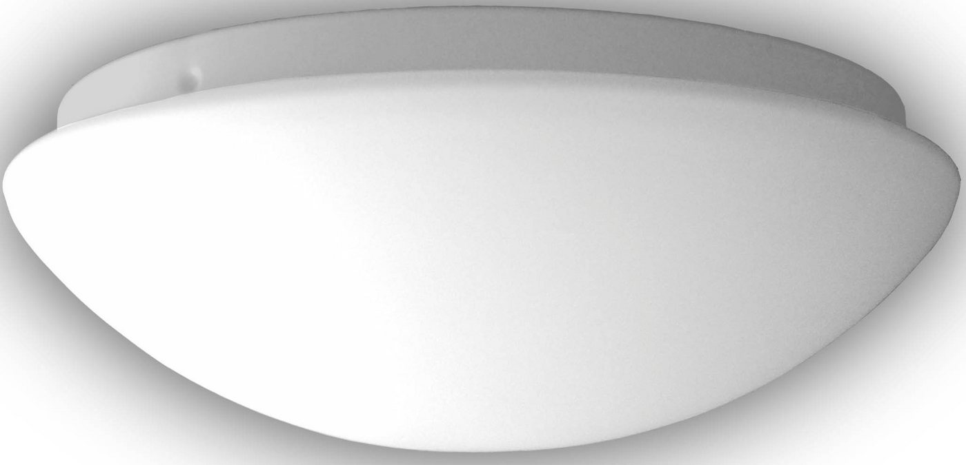 niermann Deckenleuchte Nurglasleuchte Opal matt, 20 cm, LED, LED wechselbar, Warmweiß von niermann