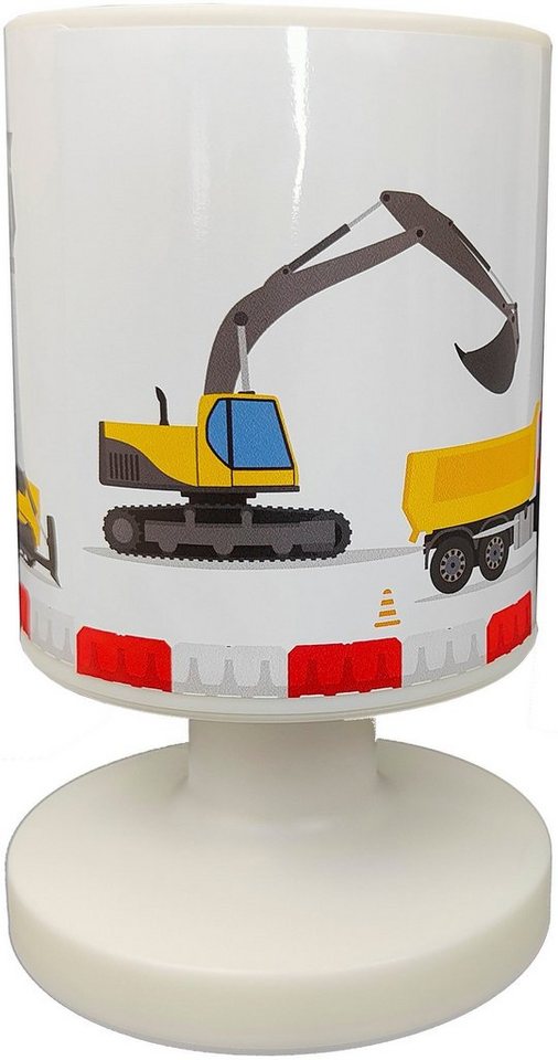 niermann LED Tischleuchte Akku-Tischleuchte Baustelle, LED fest integriert, 1 x LED 1,5W von niermann