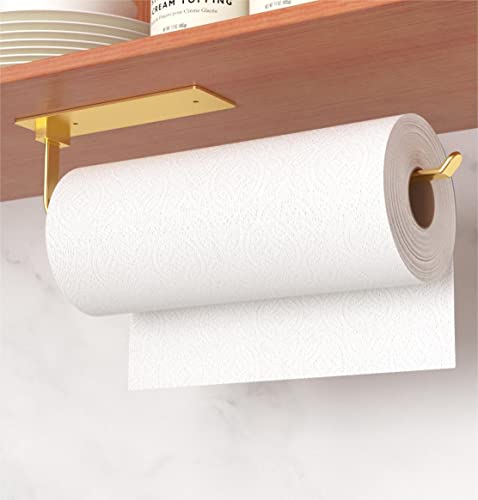 Gold KüChenrollenhalter Ohne Bohren Kuchenroller Halter, Selbstklebend Praktisch Rollenhalter Unter Dem Schrank FüR KüChe Aufbewahrung & Organisation KüChenrollenhalter Wand Gold KüChenrollenhalter Ohne Bohren Kuchenroller Halter, Selbstklebend Praktisch Rollenhalter Unter Dem Schrank FüR KüChe Aufbewahrung & Organisation KüChenrollenhalter Wand von niffgaff