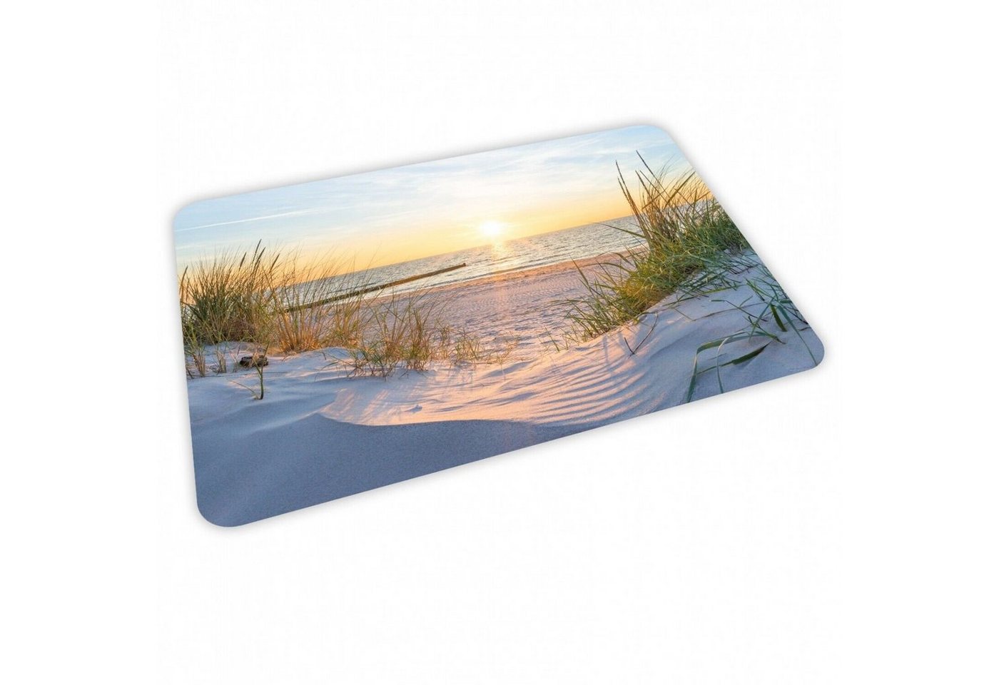 Platzset, stabiles Vinyl Tischset Ostsee Meer Strand, nikima, (1-St) von nikima